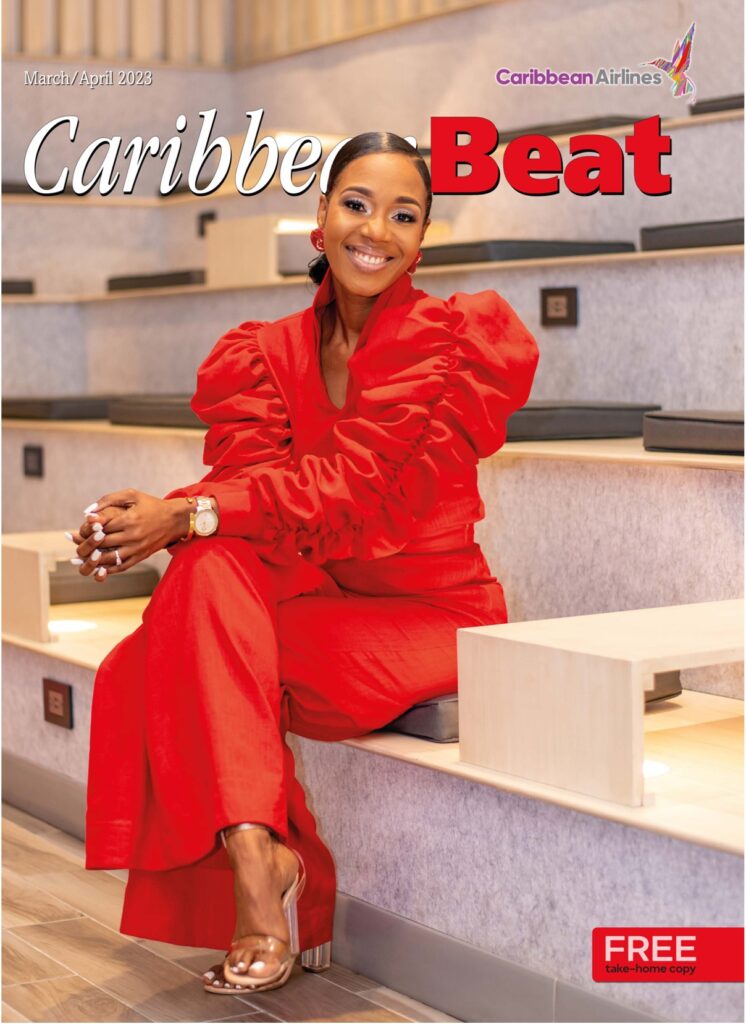 Dr. Terri-Karelle Reid lands the cover of the Caribbean Airlines inflight magazine, Caribbean Beat March/April 2023